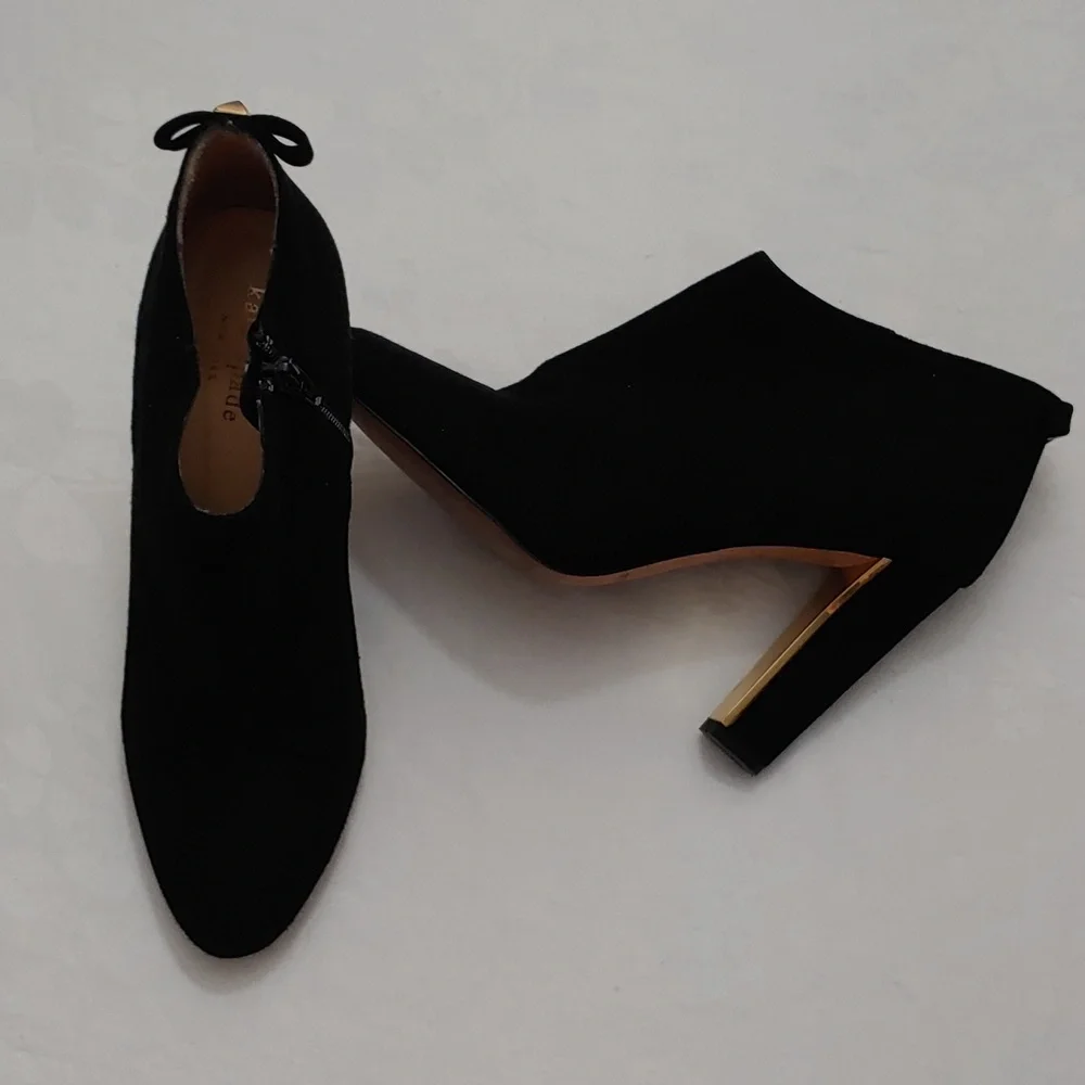 Kate Spade Women's Size 7.5 B Ankle Boot with 4 inch heel